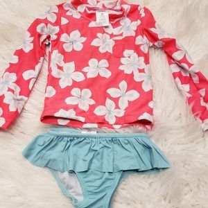 ❤3 for $15 5 for $20❤Toddler rashgaurd swimsuit:)